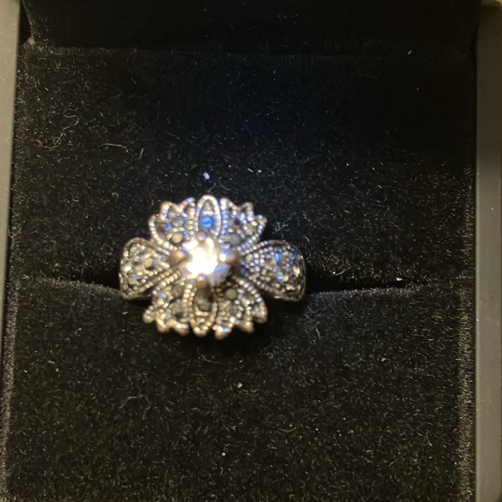 Marqusite ring - Picture 2 of 3